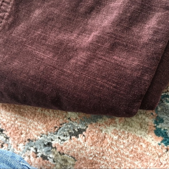 Free People brown velvet skinny high waisted pants - Picture 11 of 14